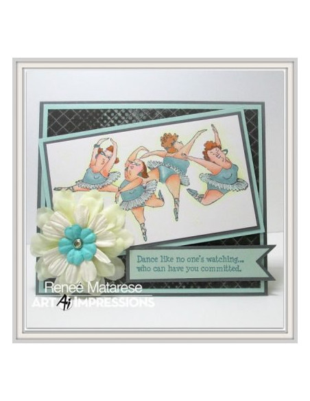 Sello Art Impressions Dancers