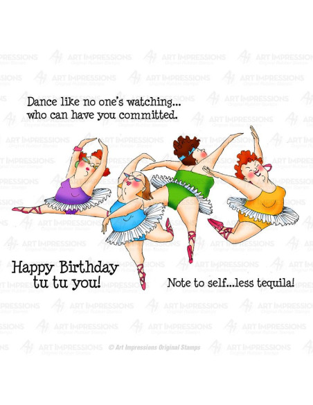 Sello Art Impressions Dancers