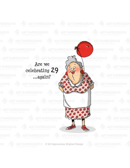 Sello Art Impressions 29 Again