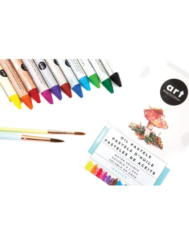 Prima Art Philosophy watercolor oil pastels