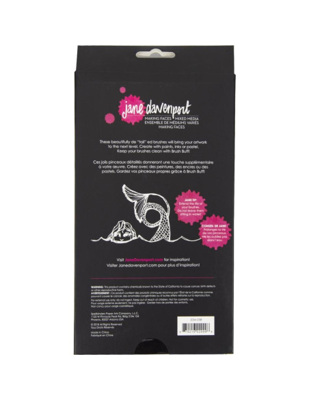 Jane Davenport Brush set, Mermalicious