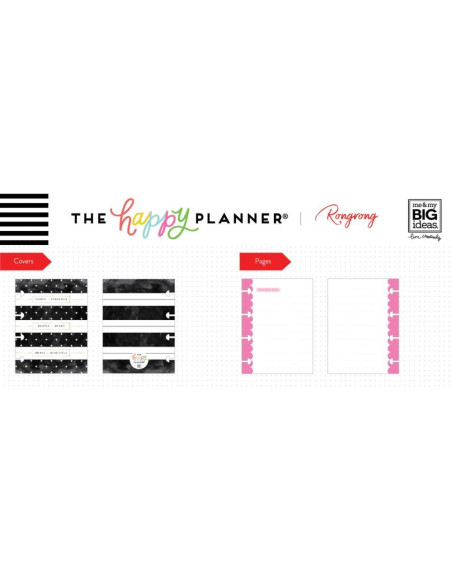 Happy planner micro memo book, B/W Happy planner micro memo book, B/W