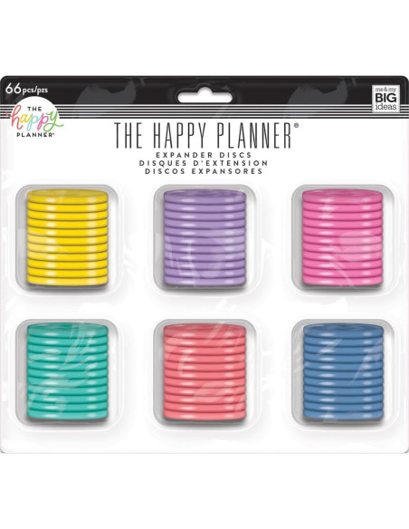 Happy planner anillas mini 66 unid