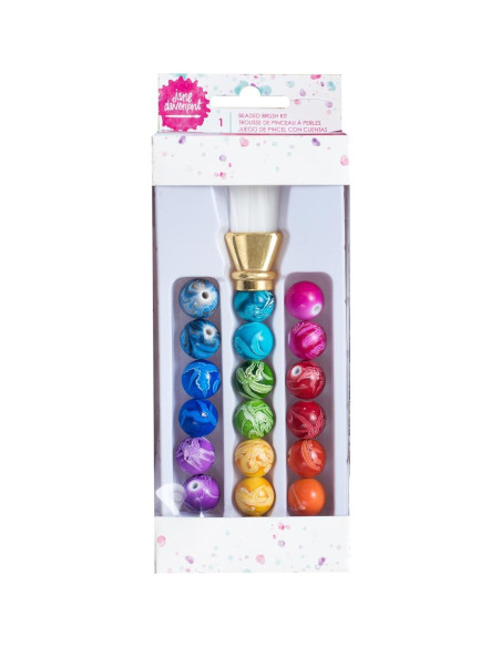 Jane Davenport Beaded Brush