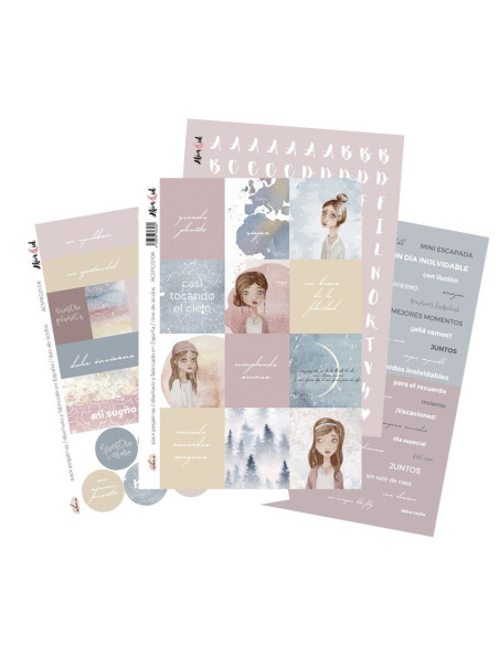 Pegatinas Alúa Cid, Alma, 4 unid