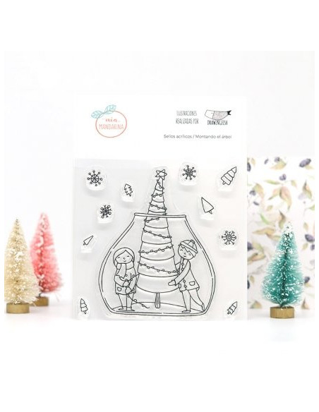 Sello Mia Mandarina reyes Magos