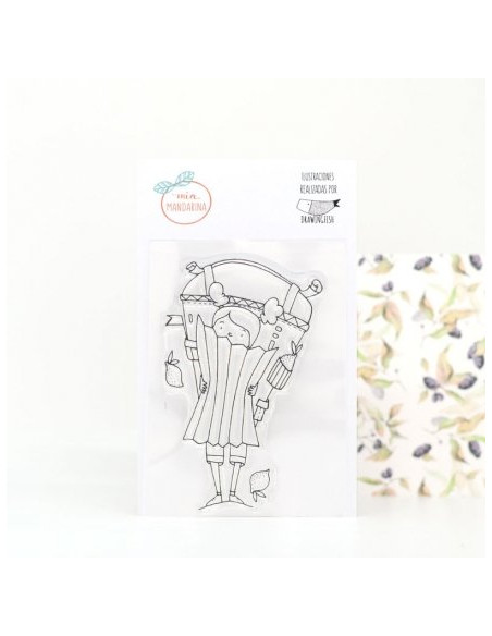 Sello Mia Mandarina Mapa