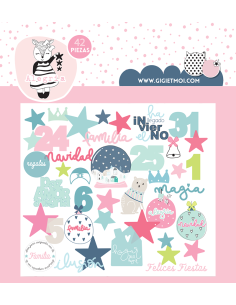 Die cuts Gigi et moi, Alegría, Velum