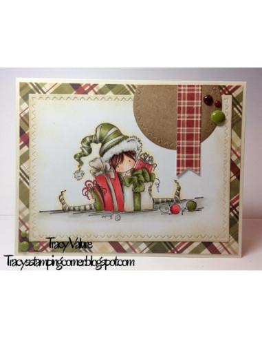 Sello Stampingbella Tiny Townie Ellie the Elf