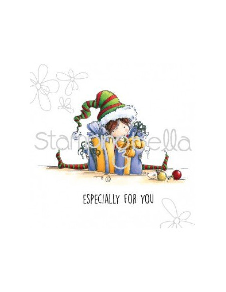 Sello Stampingbella Tiny Townie Ellie the Elf
