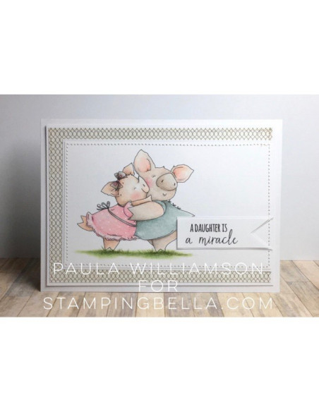 Sello Stampingbella Petunia and her Miracle