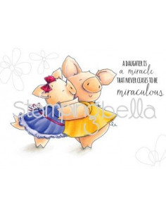 Sello Stampingbella Petunia and her Miracle