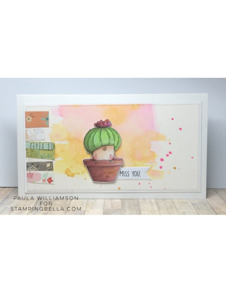 Sello Stampingbella cactus baby
