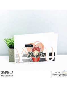 Sello Stampingbella Hydrangea Baby 2