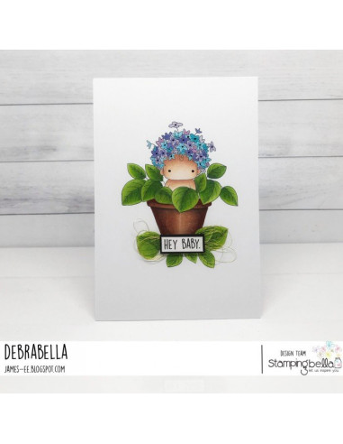 Sello Stampingbella Hydrangea Baby
