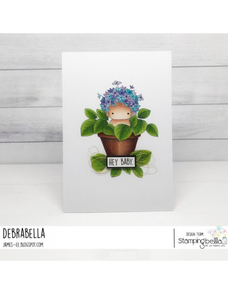 Sello Stampingbella Hydrangea Baby