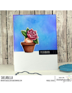 Sello Stampingbella Oddball with lock and key 2