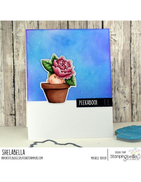 Sello Stampingbella Oddball with lock and key