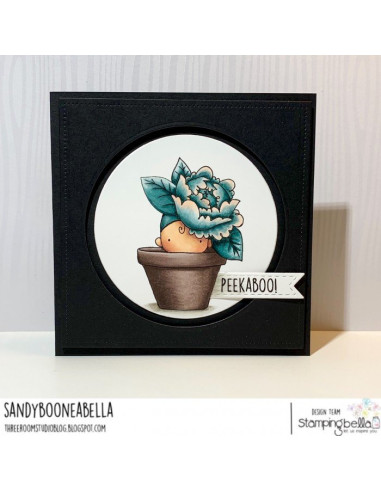 Sello Stampingbella Oddball with lock and key