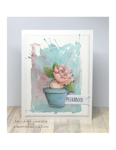 Sello Stampingbella Oddball with lock and key