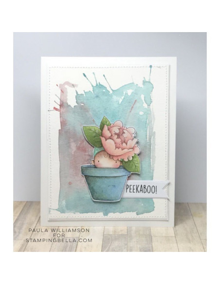 Sello Stampingbella Oddball with lock and key