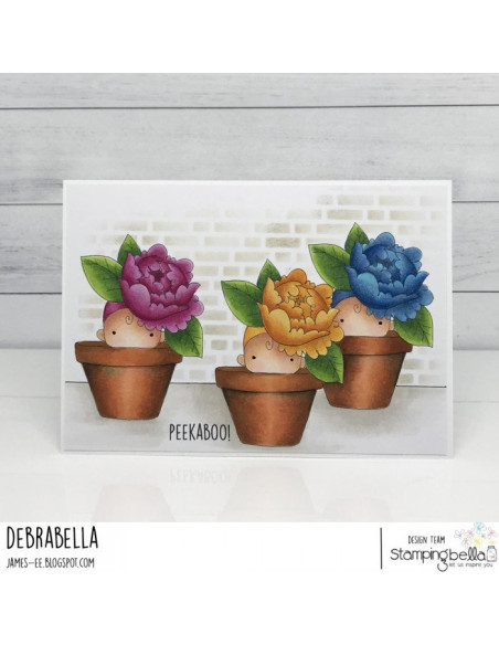 Sello Stampingbella Oddball with lock and key