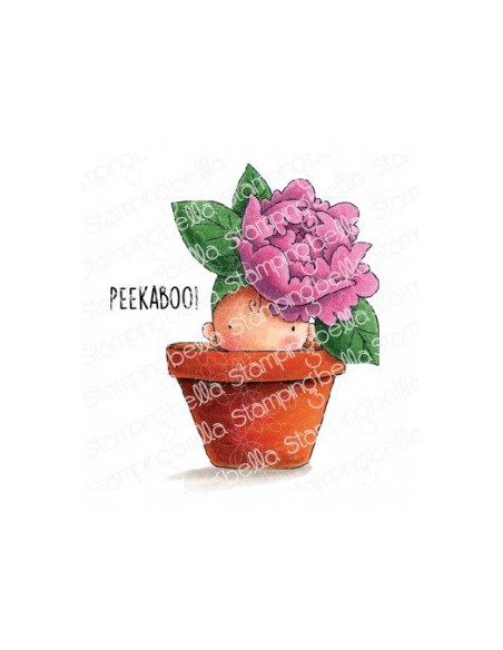 Sello Stampingbella Oddball with lock and key