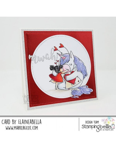 Sello Stampingbella Rosie Smooches Bernie