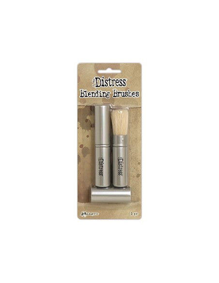 Distress retractable blending Brush