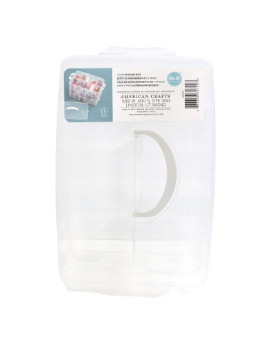 WeR caja almacenamiento 3 nivlees