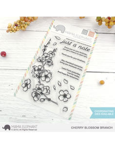Mama Elephant sello Cherry Blossom Branch
