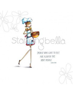 Sello Stampingbella Uptown Girl Chanel the chef