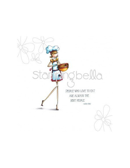 Sello Stampingbella Uptown Girl Chanel the chef