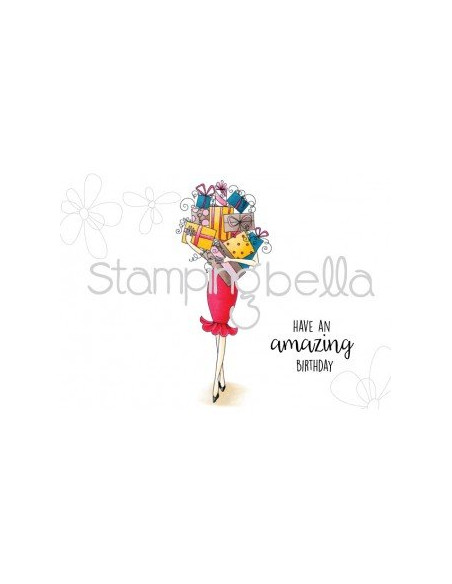 Sello Stampingbella Gift Abella