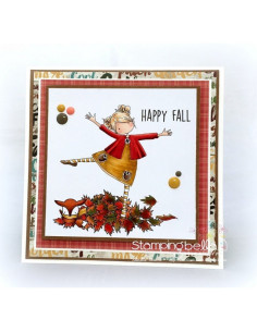 Sello StampingBella Tiny Townie Layla Loves Leaves 2