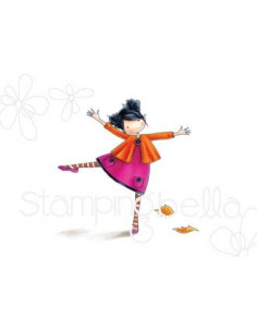 Sello StampingBella Tiny Townie Layla Loves Leaves