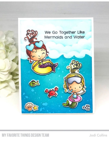 Sello mft Mermaid for Each Other