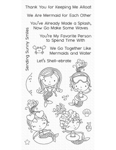 Sello mft Mermaid for Each Other