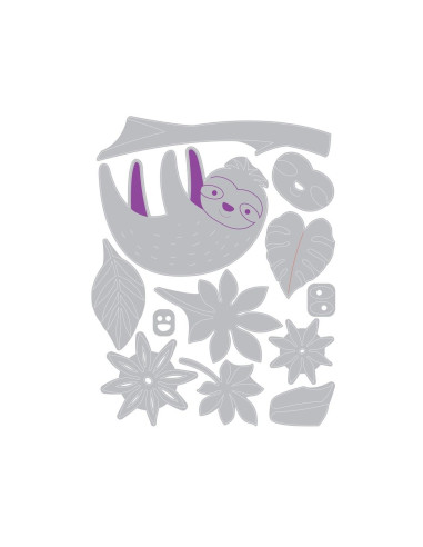 Thinlits Perezoso, Sloth