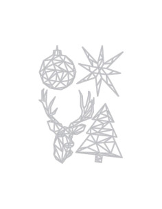 Thinlits Geo Christmas Tim Holtz 2