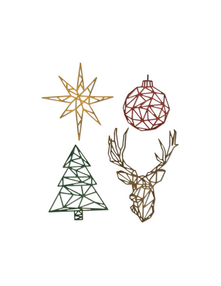 Thinlits Geo Christmas Tim Holtz