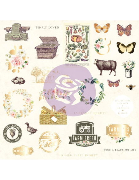 Troquelados Spring farm house de Prima