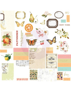 Troquelados  formas y etiquetas Spring farm house de Prima