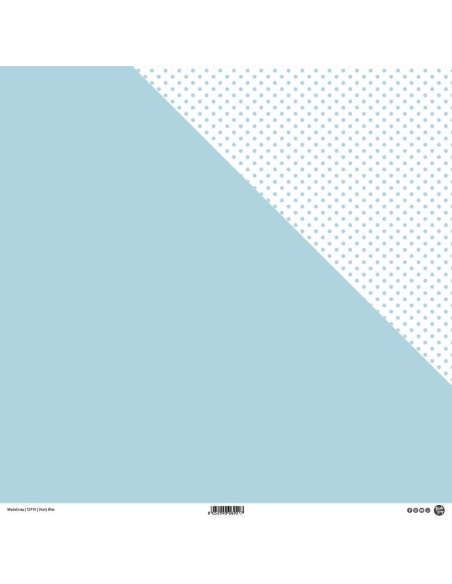 Papel topos Pastel de melocotón  modascrap