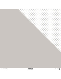 Papel topos Azul dusty  modascrap