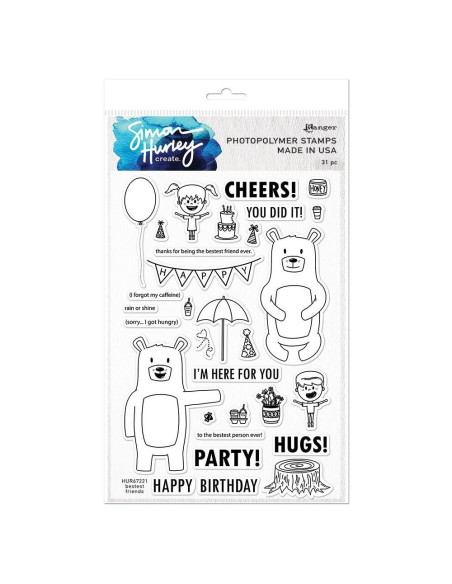 Sello Best friends de Simon hurley