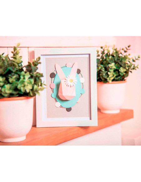 Troquel thinlits origami rabbit