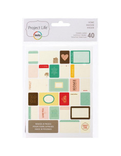Project Life Cards Home