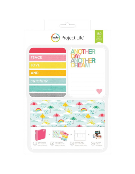Pack project life Peace, love & sunshine