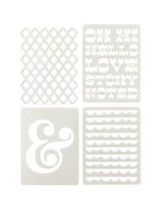 Pack 4 plantillas studio calico 2